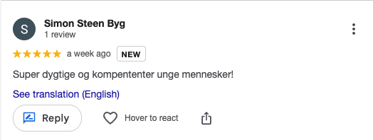 Google-anmeldelse af PurposeAds